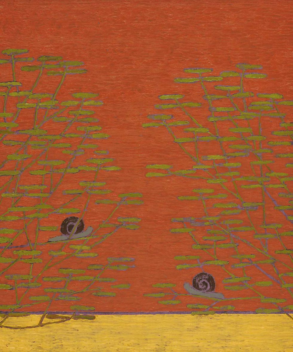 Snail Love (Catalani 3), 32 x 26 cm, Oil on Panel, 2020, Stephen Chambers Studio